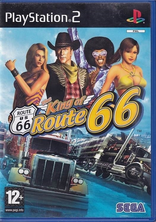 The King of Route 66 - PS2 (B Grade) (Genbrug)